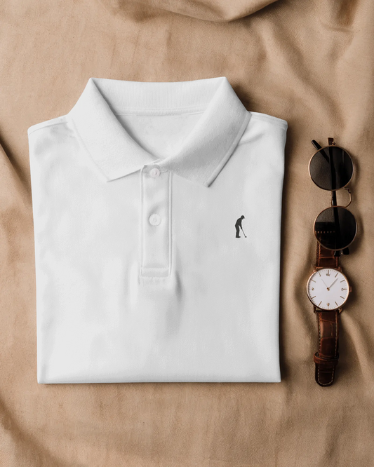 PRE-Order Only! Limited First Edition Polo 50 – Signature Embroidered Left Chest